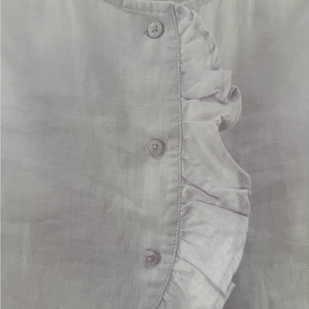 Lavender Ruffle Kids Top - Picture 2 of 5